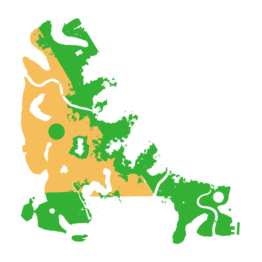 Biome Rust Map: Procedural Map, Size: 4250, Seed: 1874715488