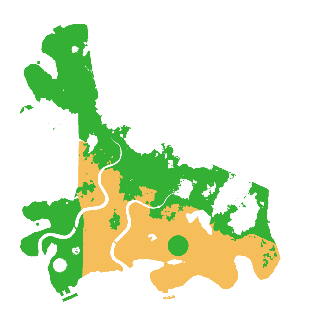 Biome Rust Map: Procedural Map, Size: 4000, Seed: 1718029809