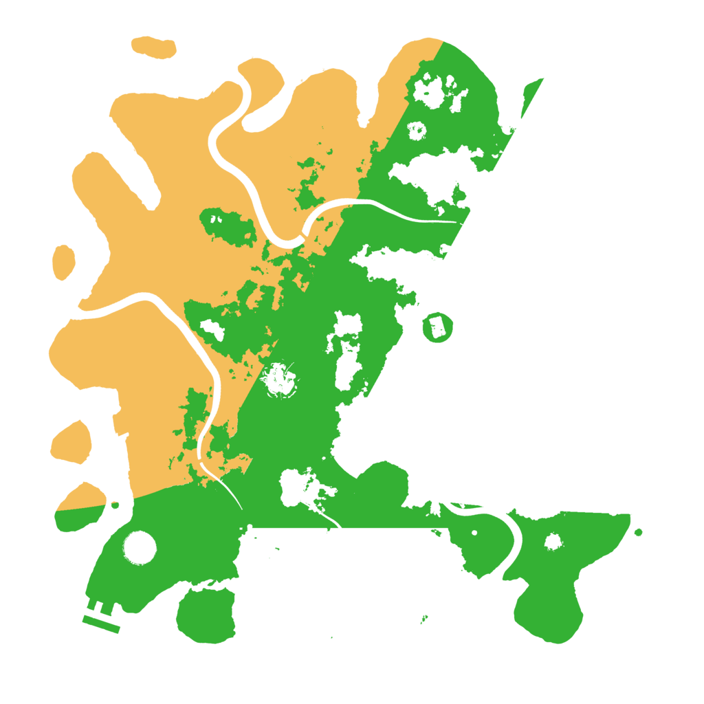 Biome Rust Map: Procedural Map, Size: 3750, Seed: 1227198171