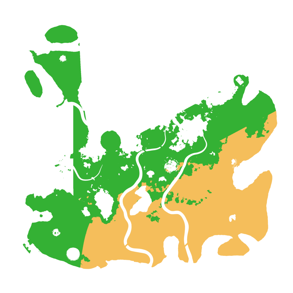 Biome Rust Map: Procedural Map, Size: 4000, Seed: 374916022