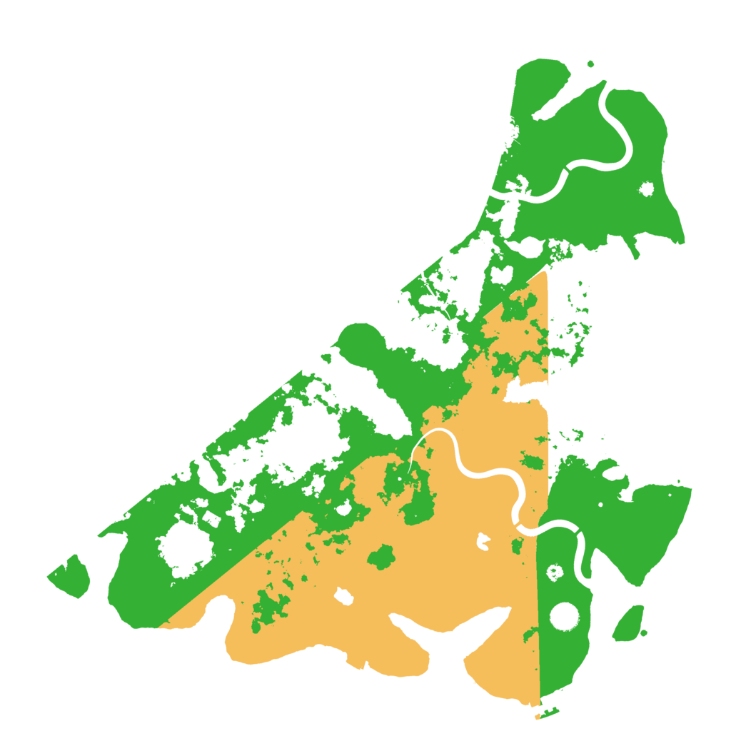 Biome Rust Map: Procedural Map, Size: 4500, Seed: 1984511894