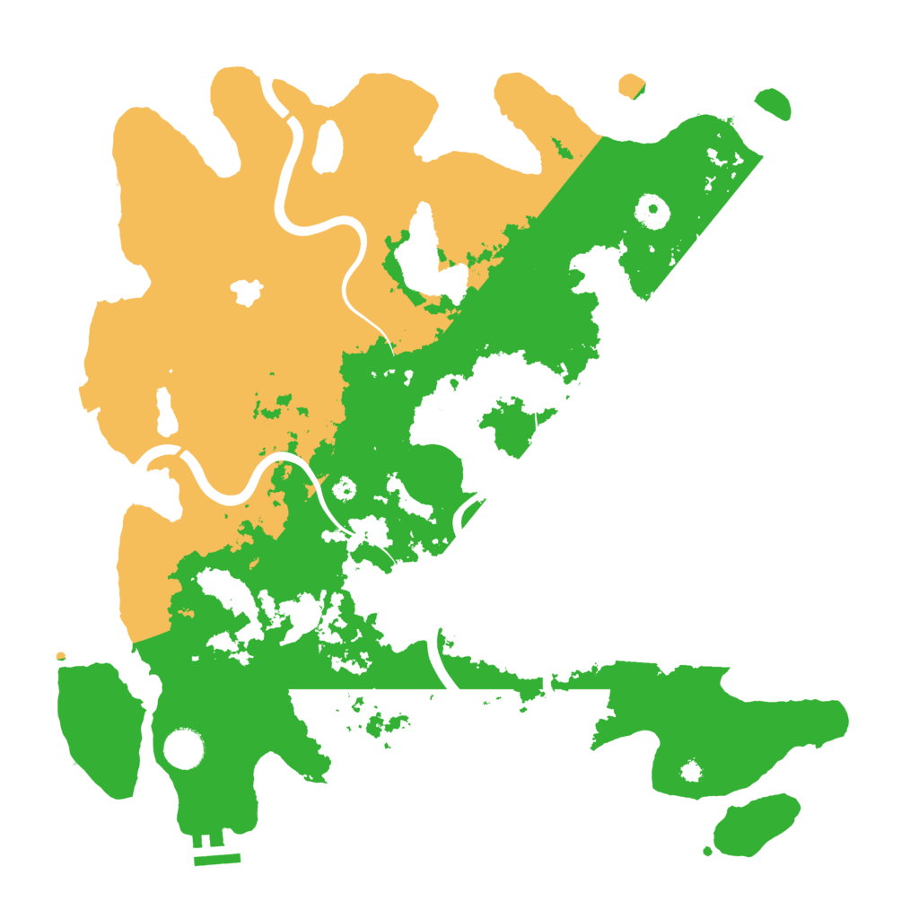 Biome Rust Map: Procedural Map, Size: 4000, Seed: 1780618445