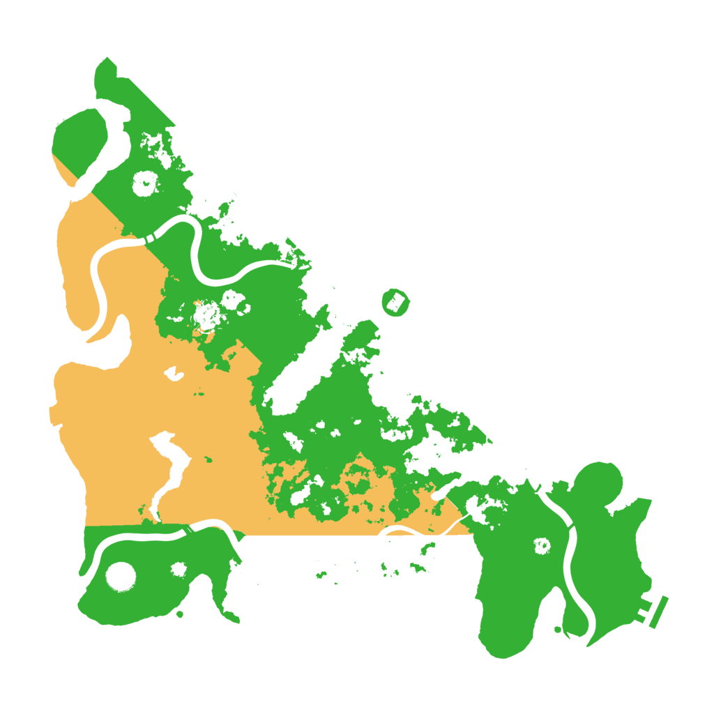 Biome Rust Map: Procedural Map, Size: 4250, Seed: 31611