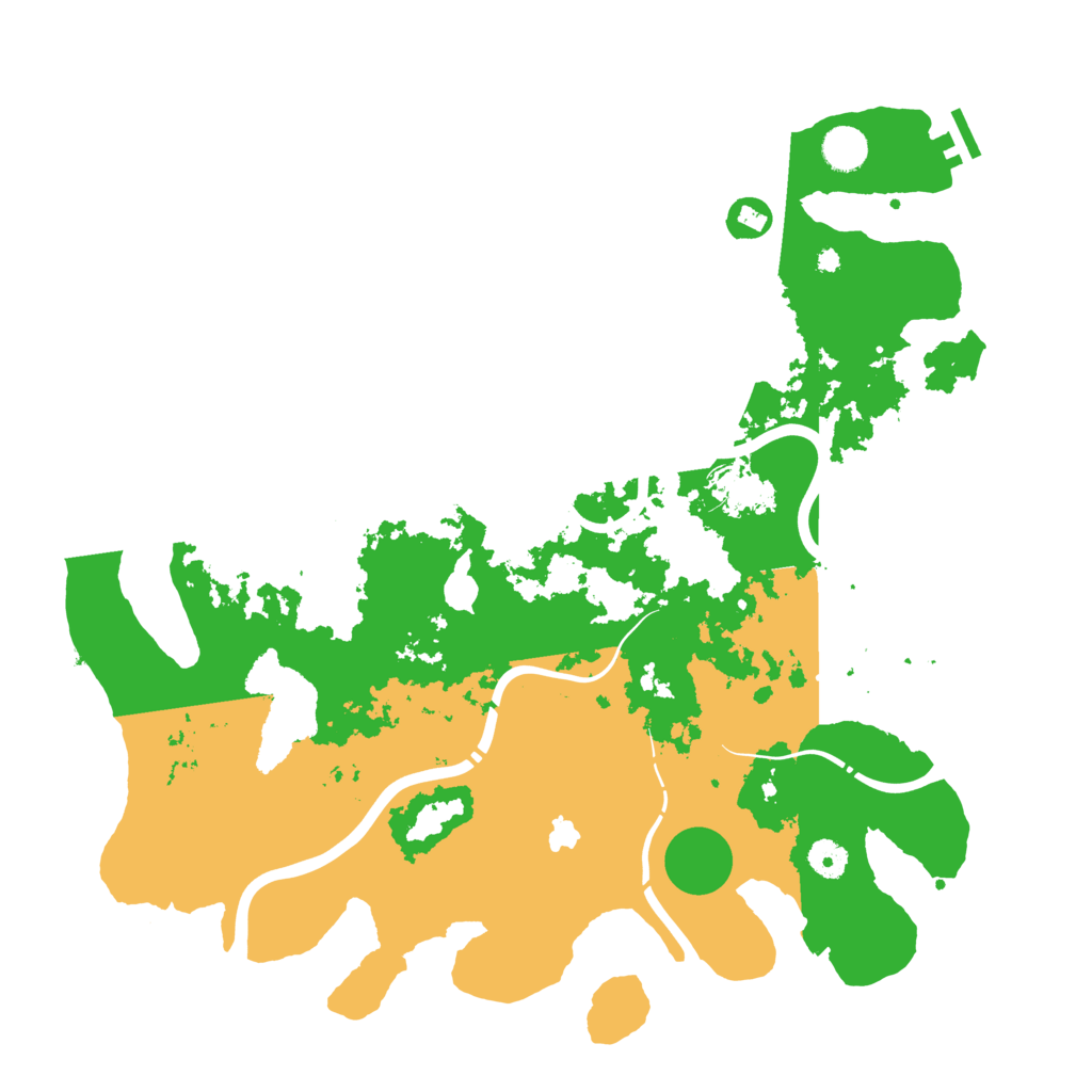 Biome Rust Map: Procedural Map, Size: 4250, Seed: 1592274488