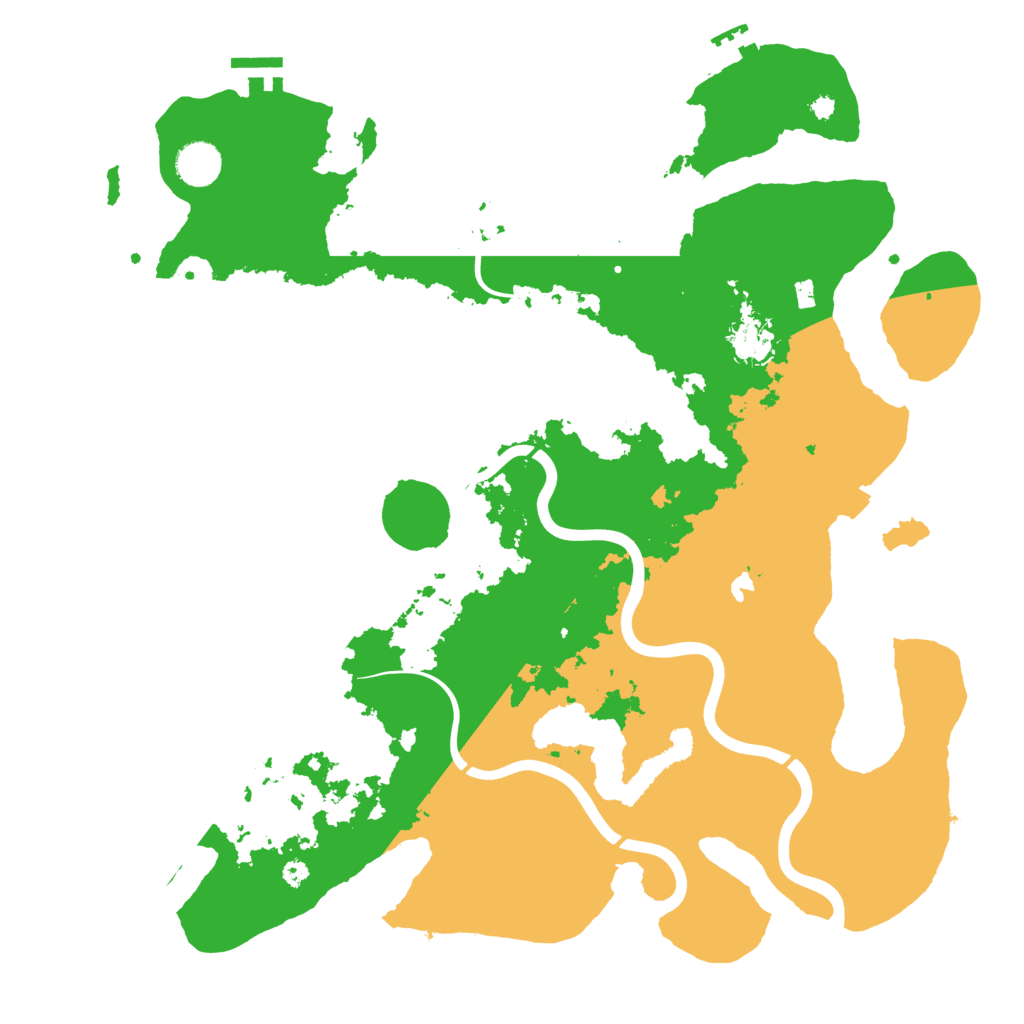 Biome Rust Map: Procedural Map, Size: 4000, Seed: 1130883062