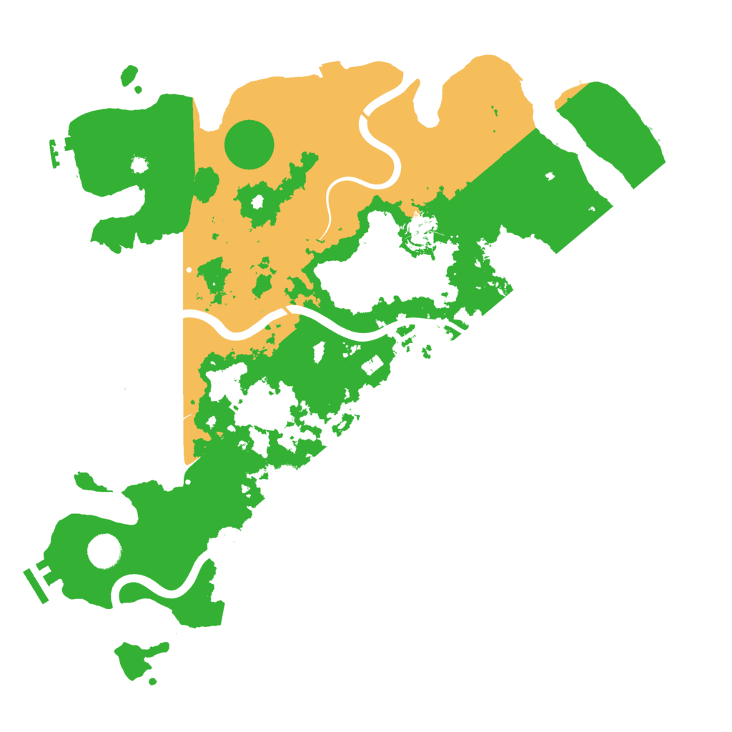 Biome Rust Map: Procedural Map, Size: 3900, Seed: 872594559
