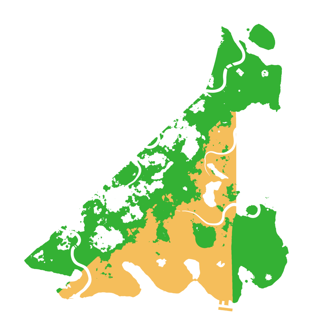 Biome Rust Map: Procedural Map, Size: 4500, Seed: 39264840