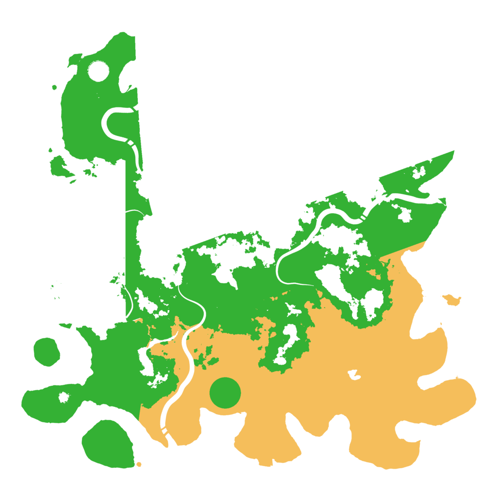 Biome Rust Map: Procedural Map, Size: 4250, Seed: 341824019