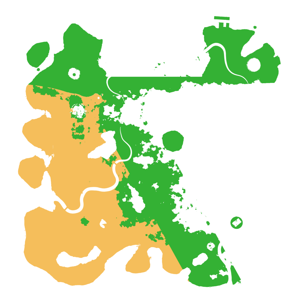 Biome Rust Map: Procedural Map, Size: 4000, Seed: 8108
