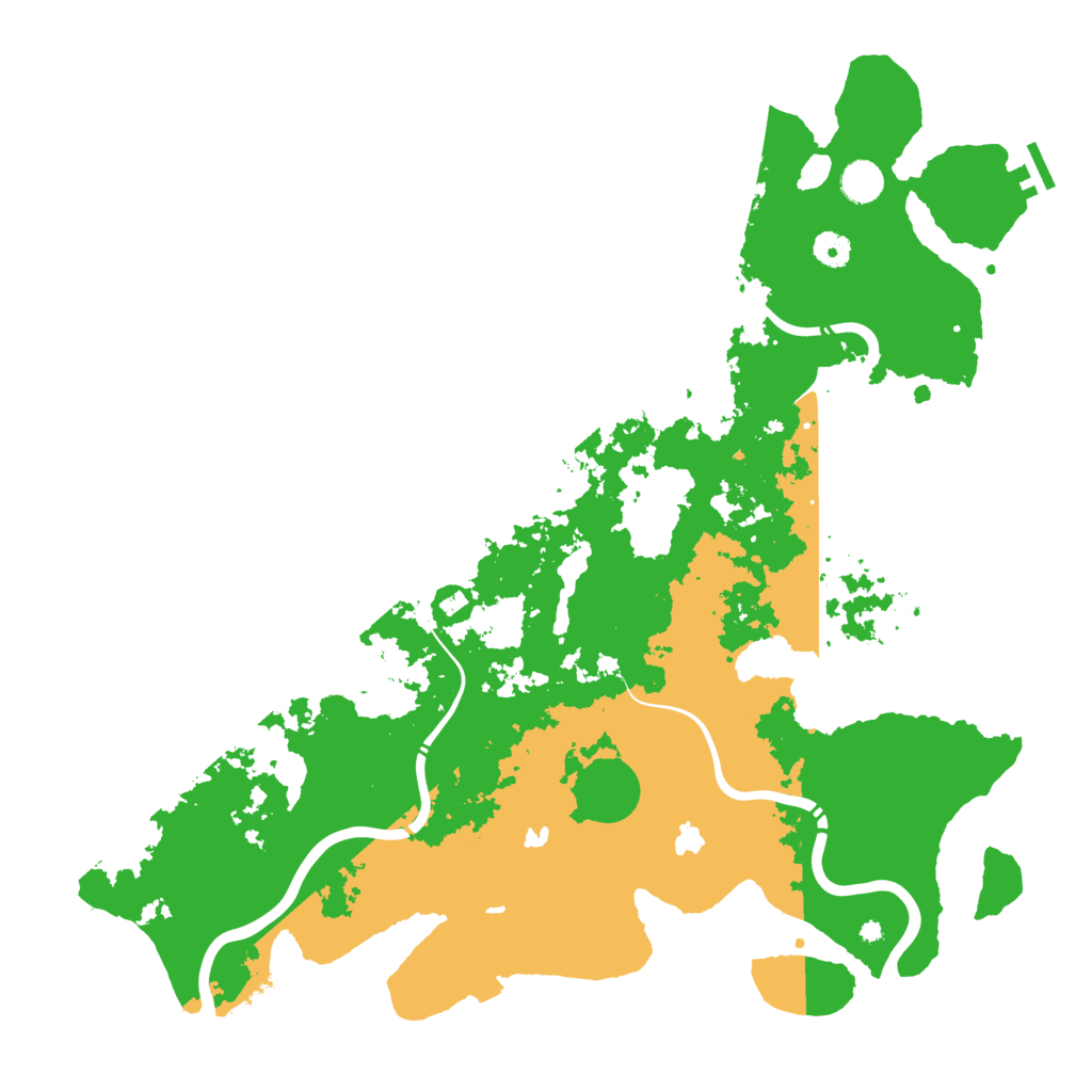 Biome Rust Map: Procedural Map, Size: 4500, Seed: 933992970