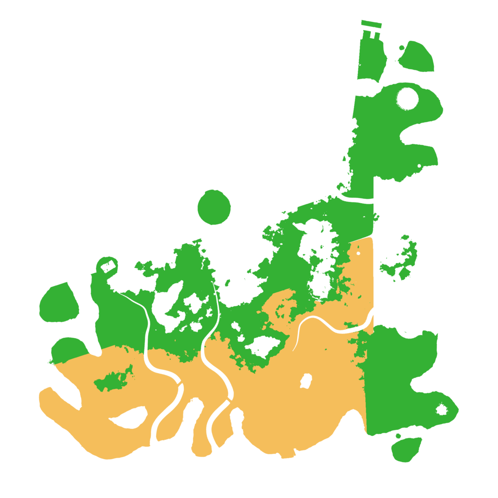 Biome Rust Map: Procedural Map, Size: 4000, Seed: 53090280