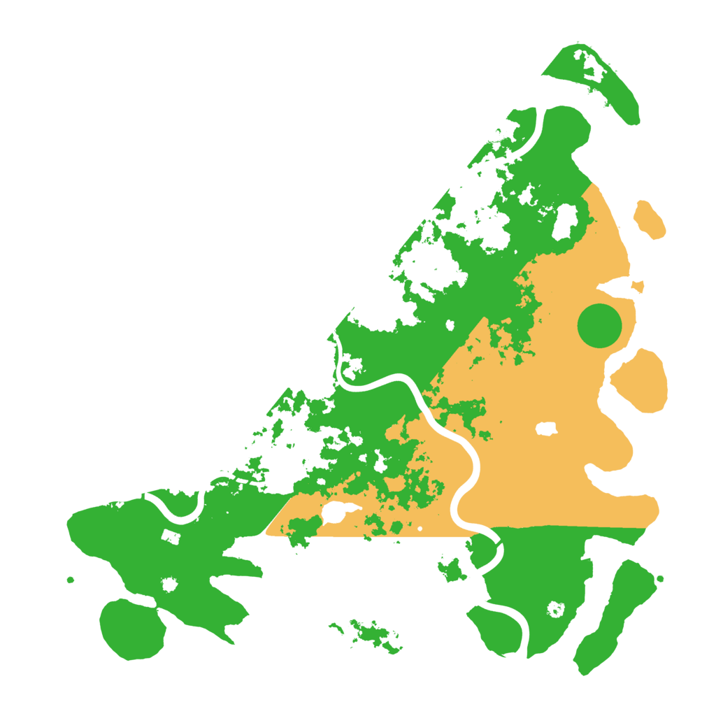 Biome Rust Map: Procedural Map, Size: 4250, Seed: 1654885498