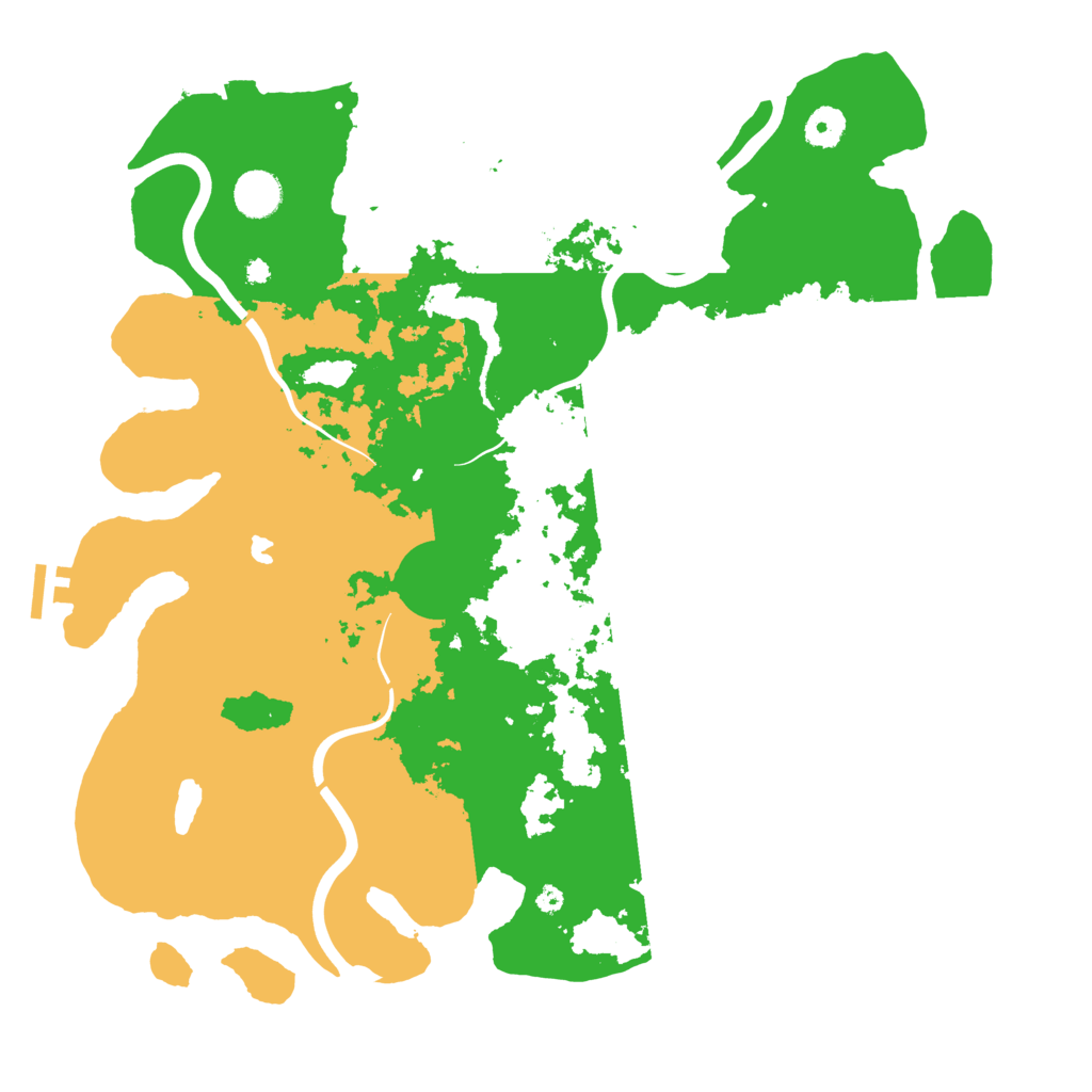 Biome Rust Map: Procedural Map, Size: 4050, Seed: 439402732