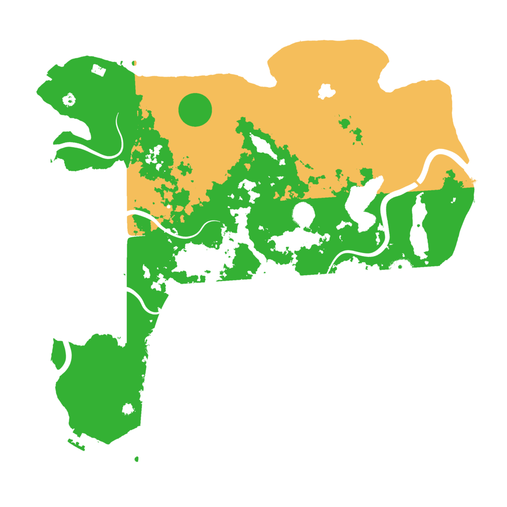 Biome Rust Map: Procedural Map, Size: 4000, Seed: 1559353135