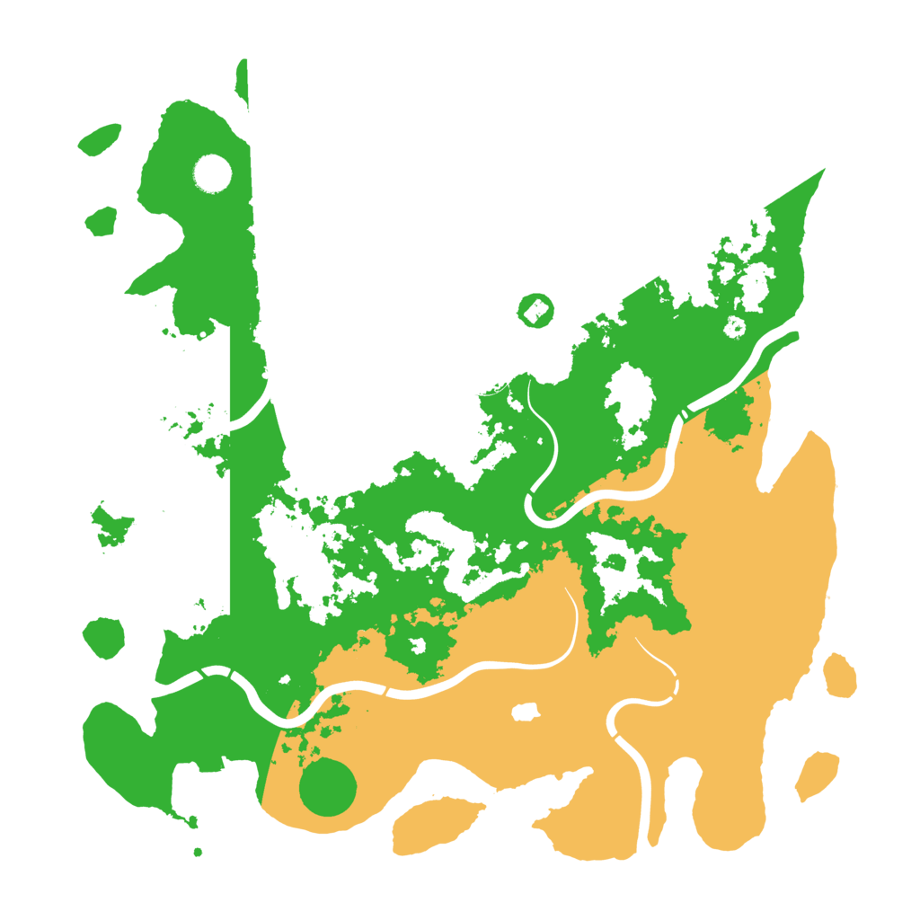 Biome Rust Map: Procedural Map, Size: 4250, Seed: 887359514