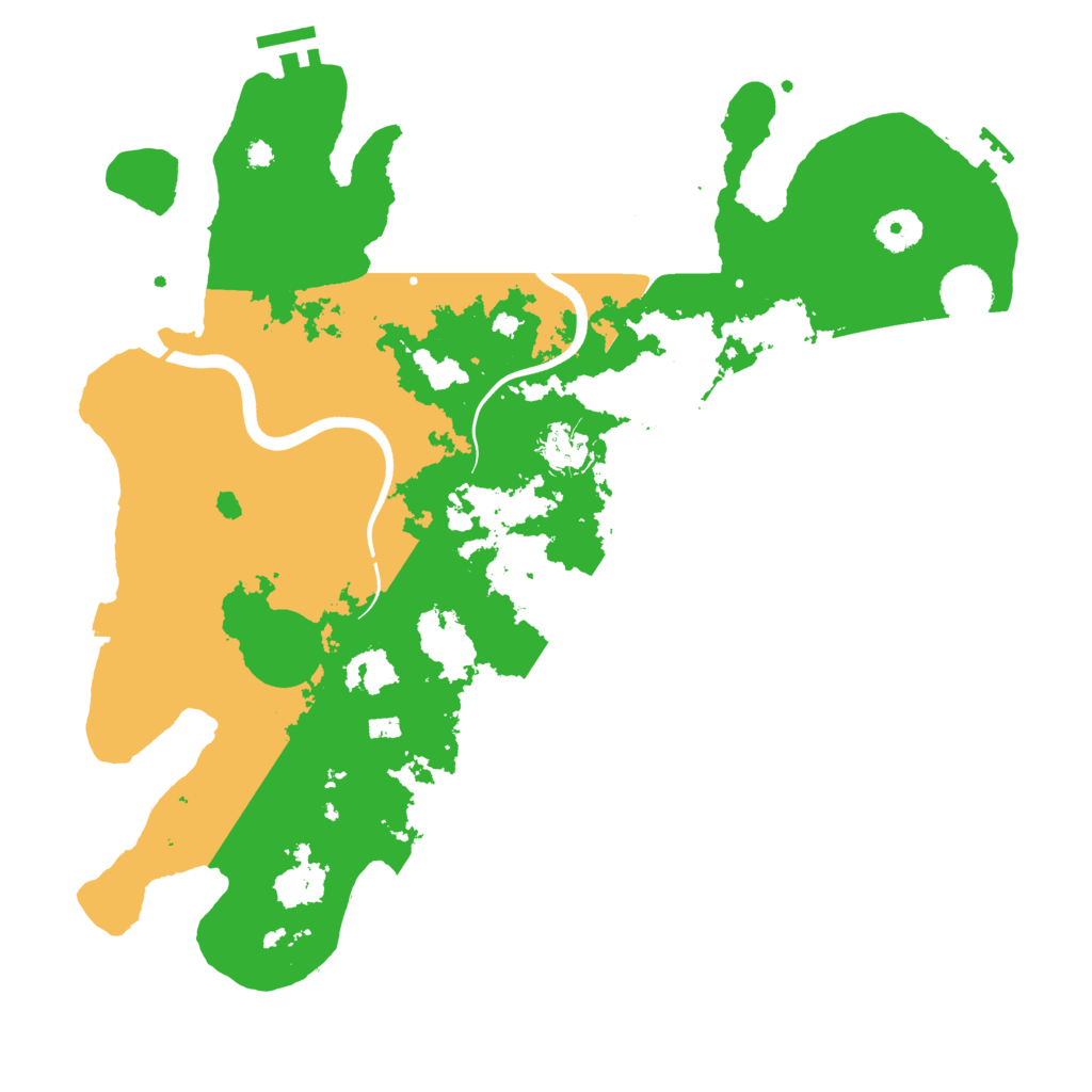 Biome Rust Map: Procedural Map, Size: 3750, Seed: 1382729712