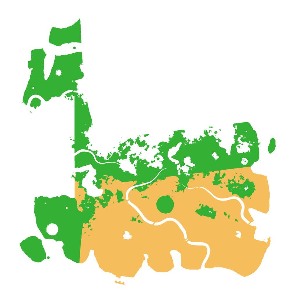 Biome Rust Map: Procedural Map, Size: 4500, Seed: 1100871762