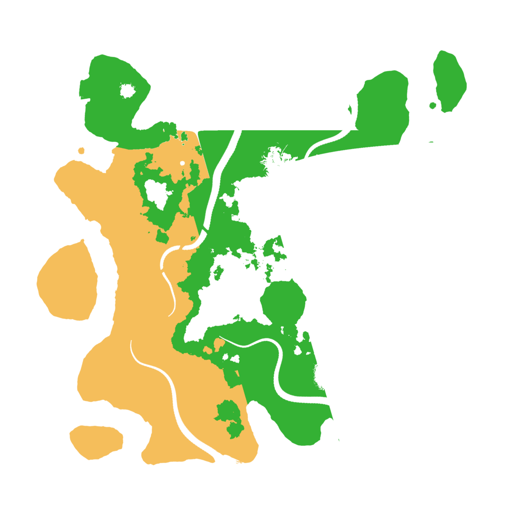 Biome Rust Map: Procedural Map, Size: 3167, Seed: 213914186