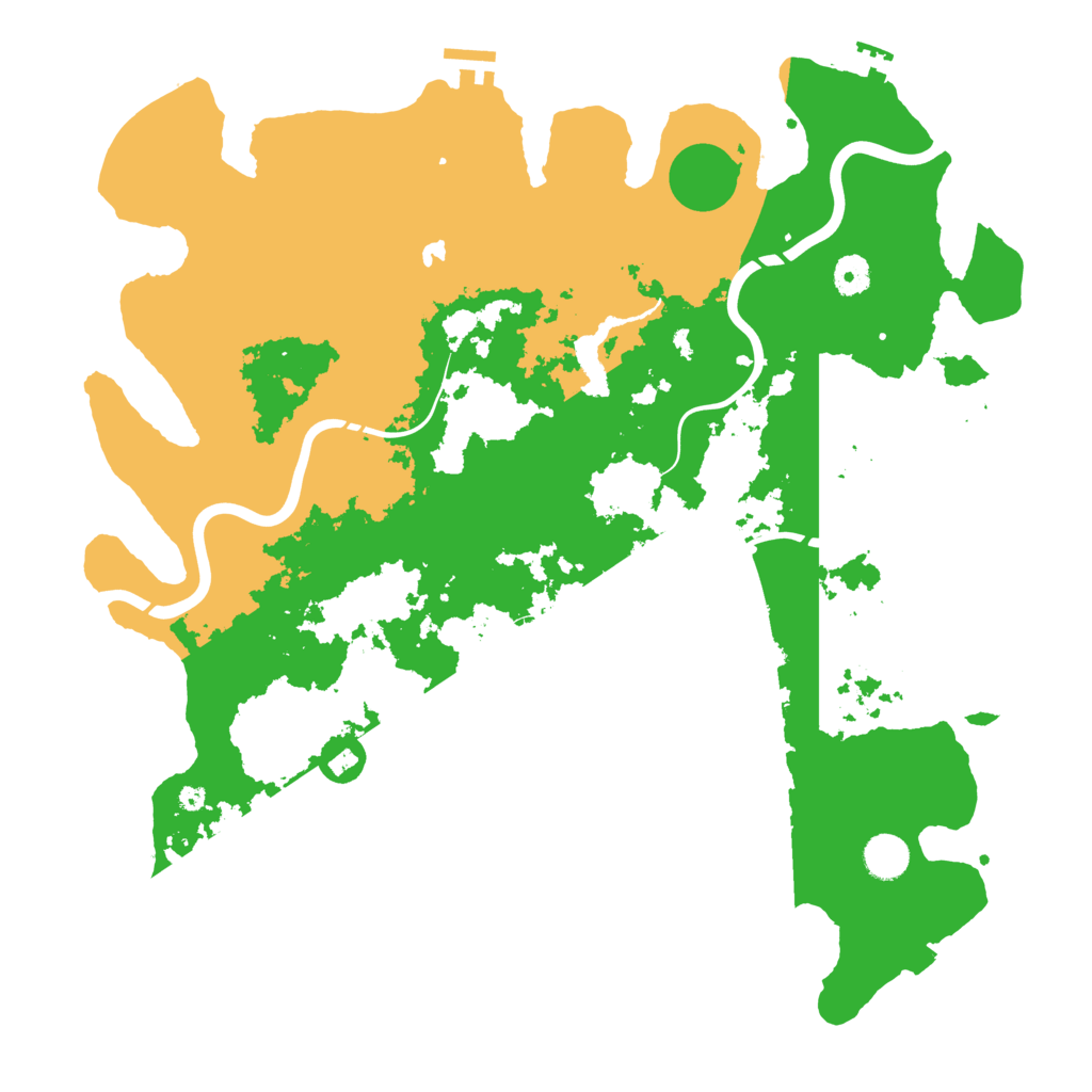 Biome Rust Map: Procedural Map, Size: 4250, Seed: 75181365