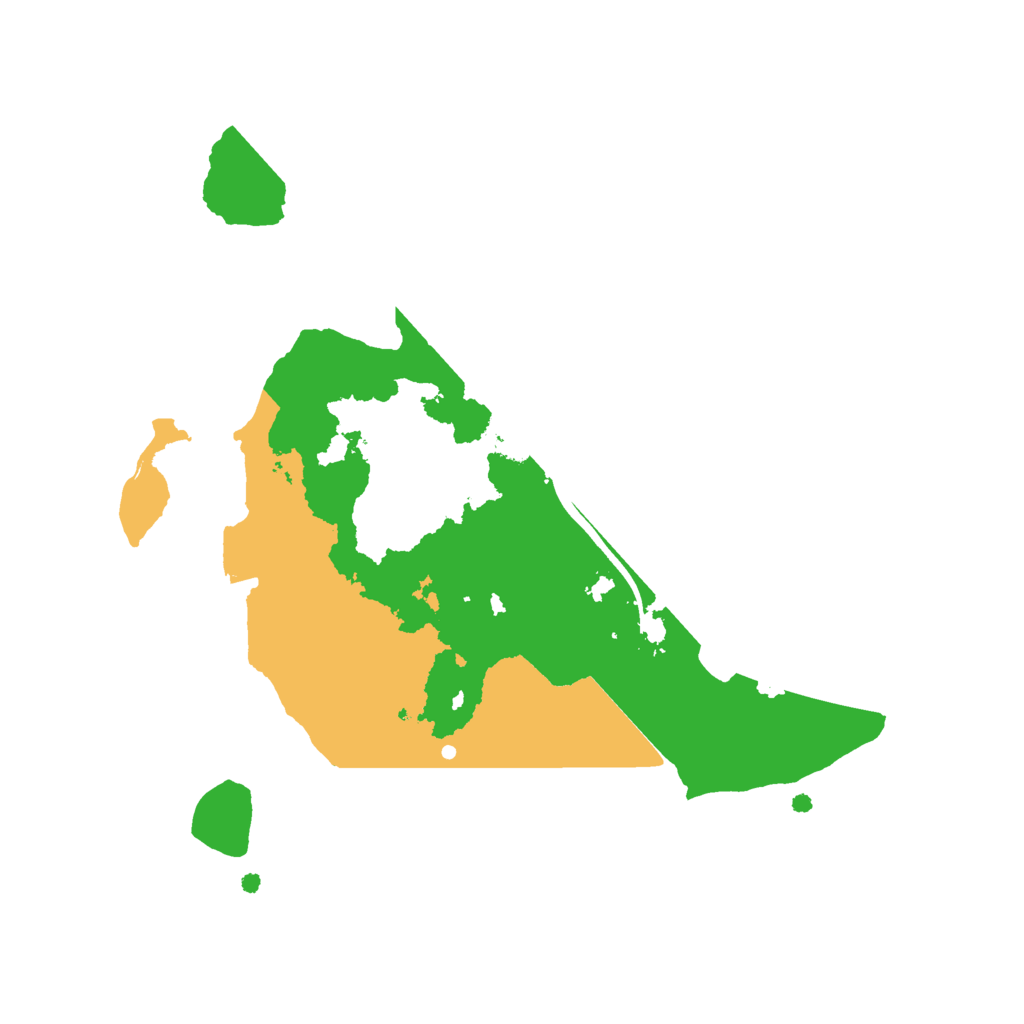 Biome Rust Map: Procedural Map, Size: 2100, Seed: 37000