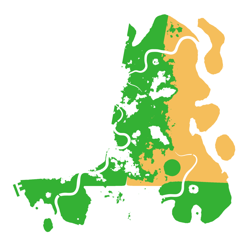 Biome Rust Map: Procedural Map, Size: 3950, Seed: 1127629353