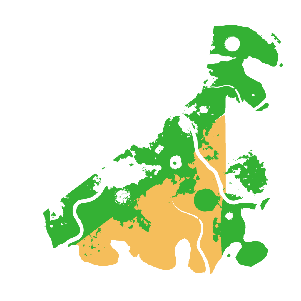 Biome Rust Map: Procedural Map, Size: 3559, Seed: 989095557