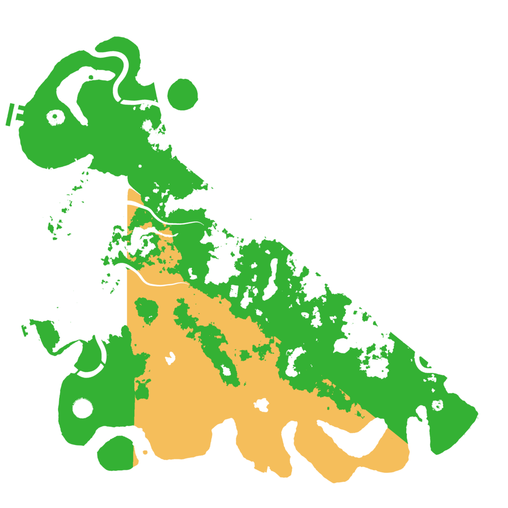 Biome Rust Map: Procedural Map, Size: 4500, Seed: 719478702