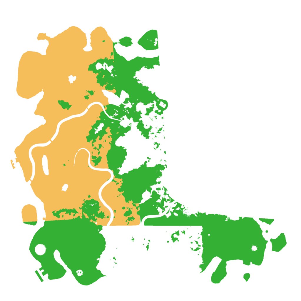 Biome Rust Map: Procedural Map, Size: 4800, Seed: 2089623630