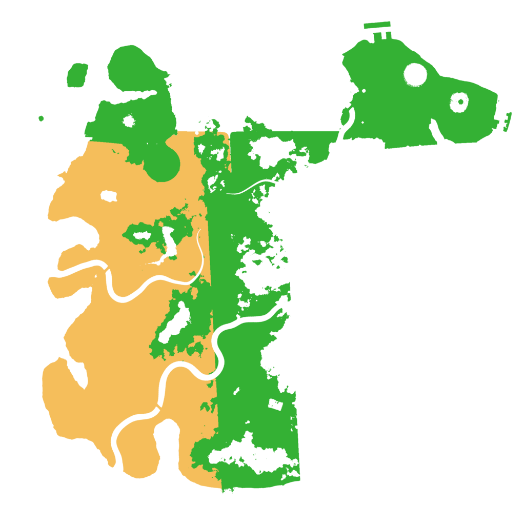 Biome Rust Map: Procedural Map, Size: 4000, Seed: 405917429