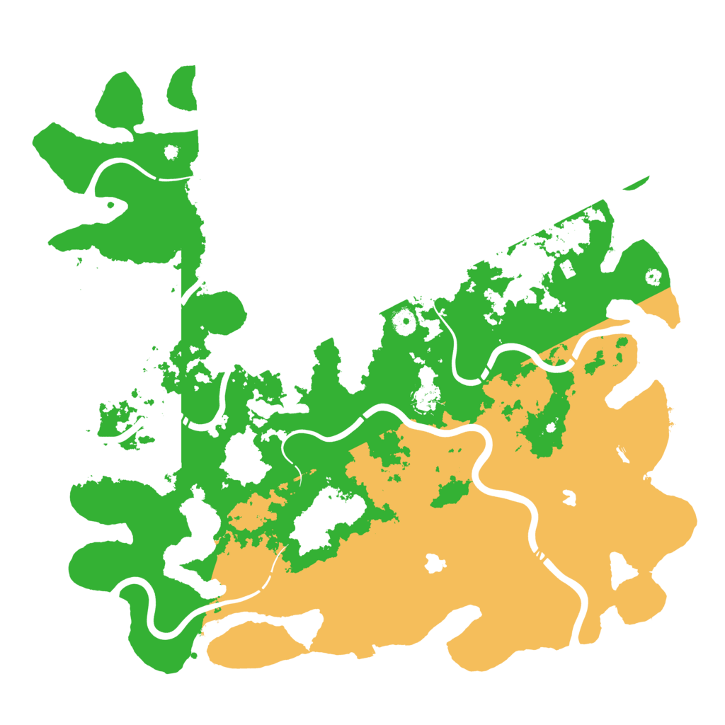 Biome Rust Map: Procedural Map, Size: 4500, Seed: 6352
