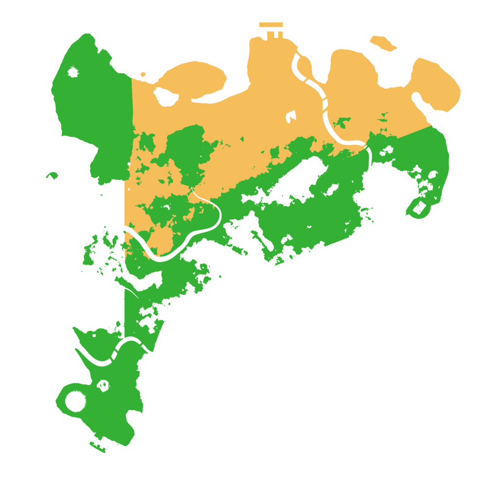 Biome Rust Map: Procedural Map, Size: 4250, Seed: 1759115593