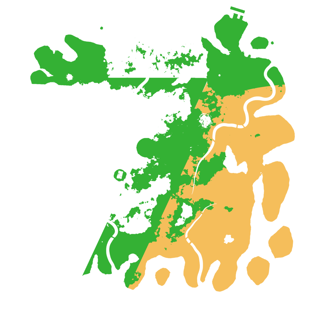 Biome Rust Map: Procedural Map, Size: 4250, Seed: 209415770