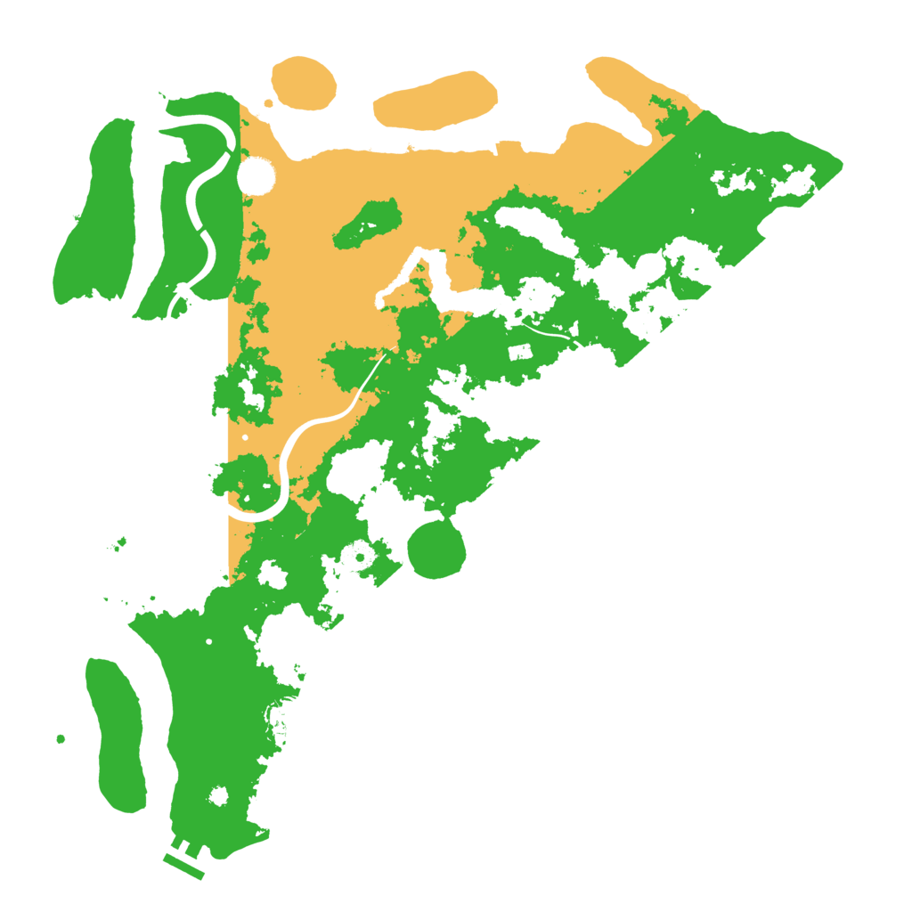 Biome Rust Map: Procedural Map, Size: 4250, Seed: 994929253