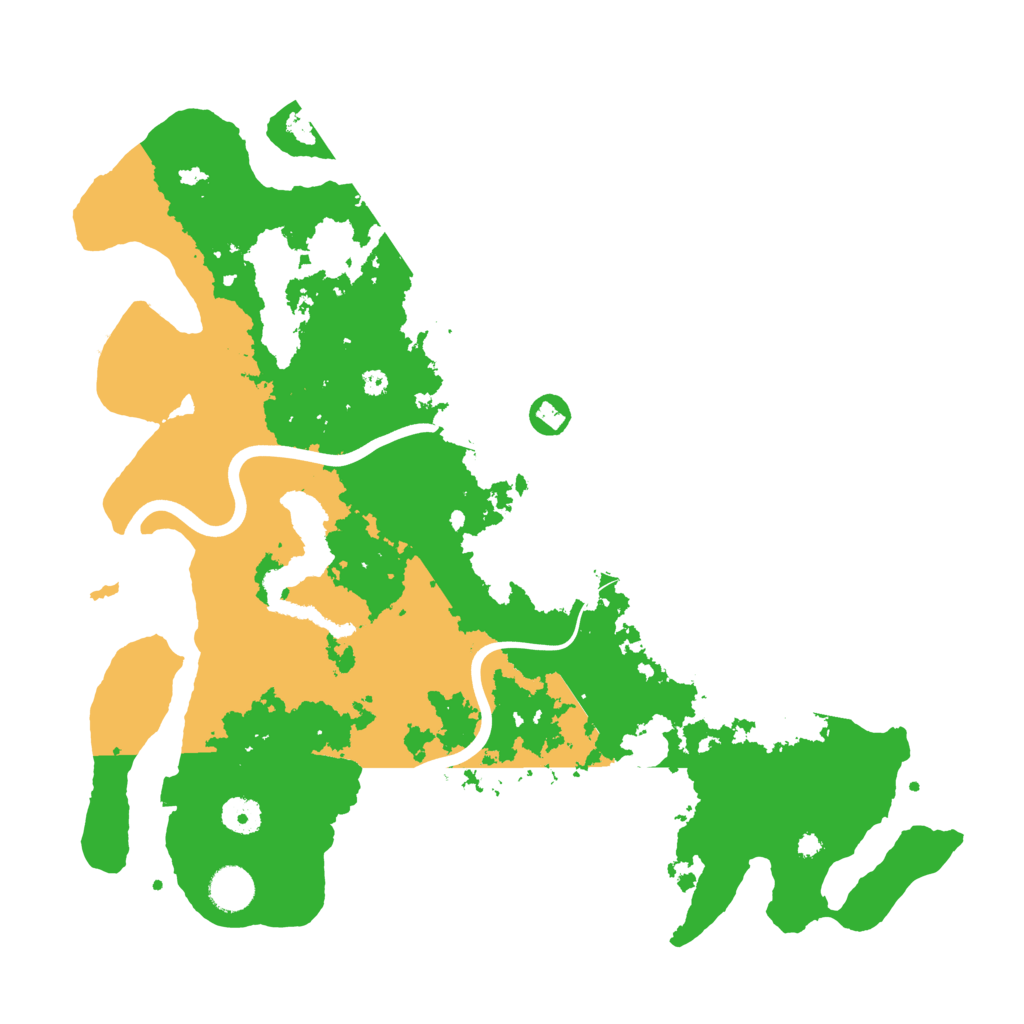 Biome Rust Map: Procedural Map, Size: 4000, Seed: 9876875