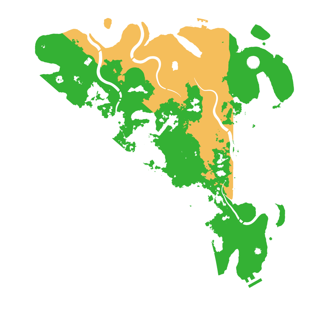 Biome Rust Map: Procedural Map, Size: 4250, Seed: 606834472