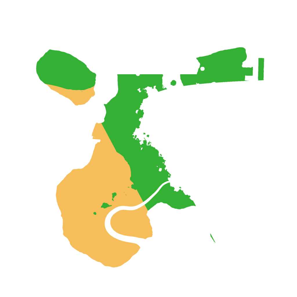Biome Rust Map: Procedural Map, Size: 2100, Seed: 1478775398