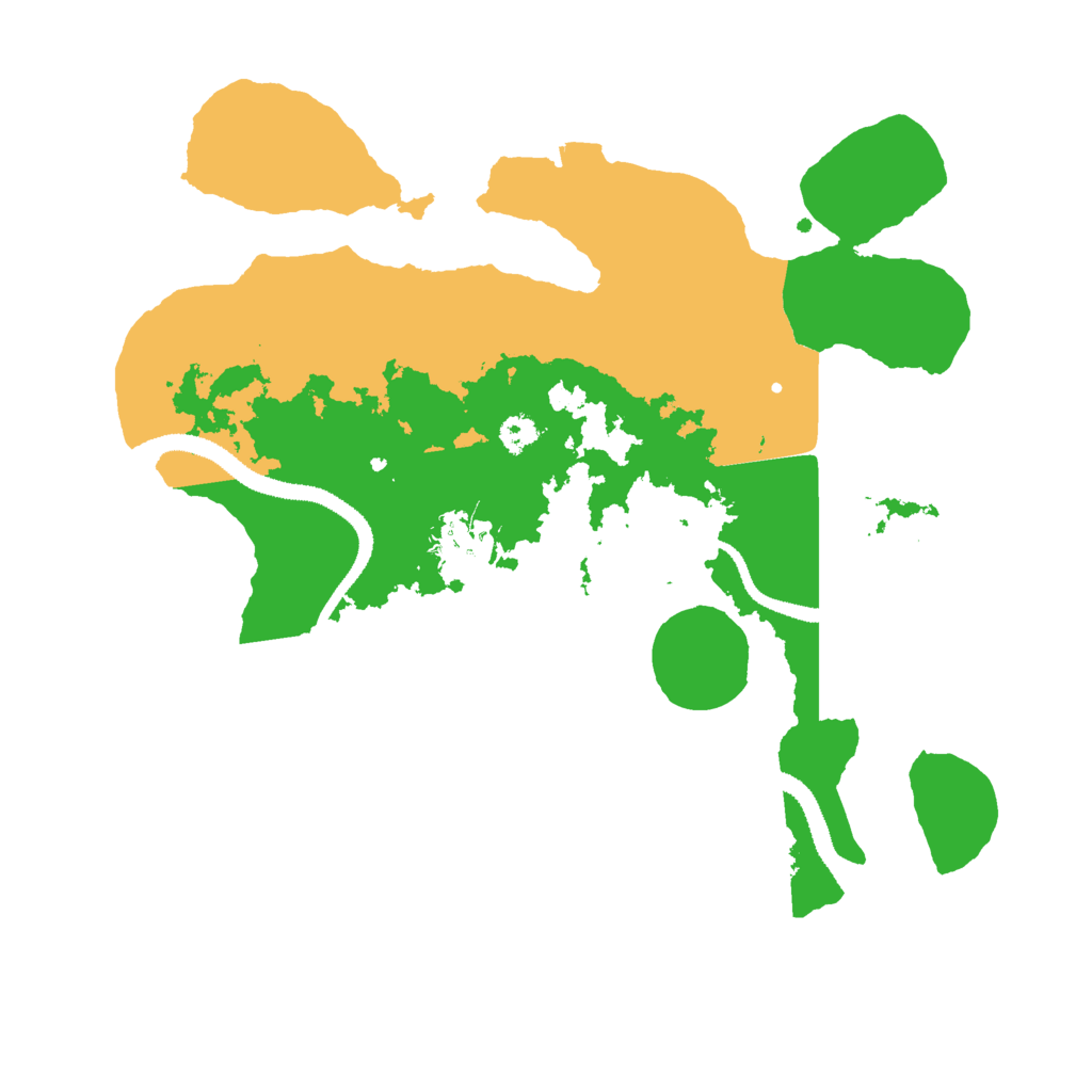 Biome Rust Map: Procedural Map, Size: 3000, Seed: 1798886640