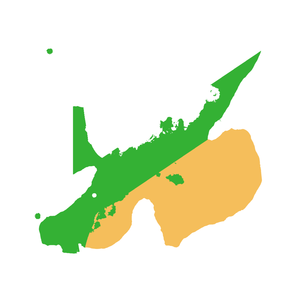 Biome Rust Map: Procedural Map, Size: 2000, Seed: 12874541