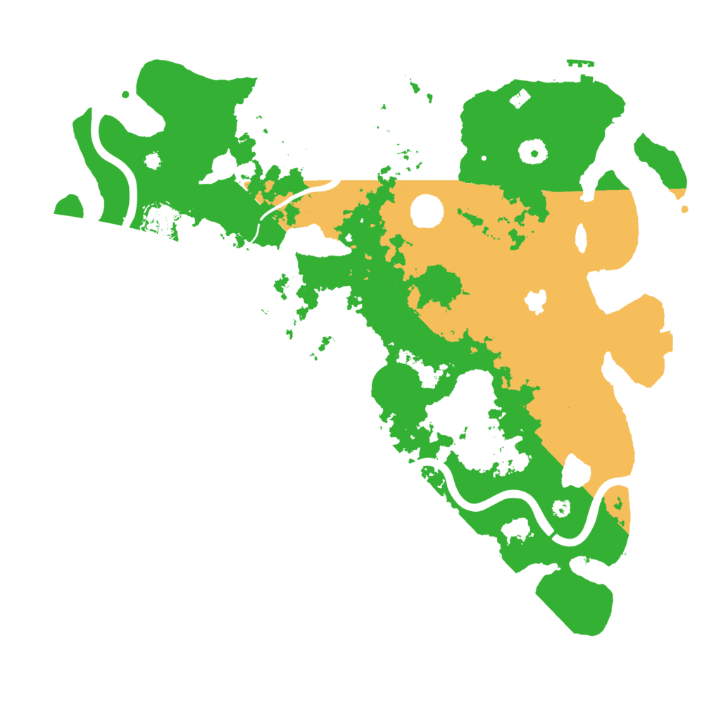 Biome Rust Map: Procedural Map, Size: 4000, Seed: 1110937643