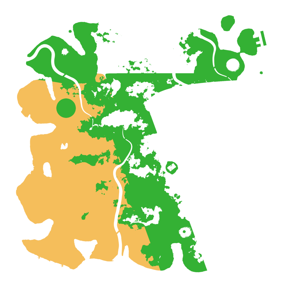 Biome Rust Map: Procedural Map, Size: 4000, Seed: 1139149396