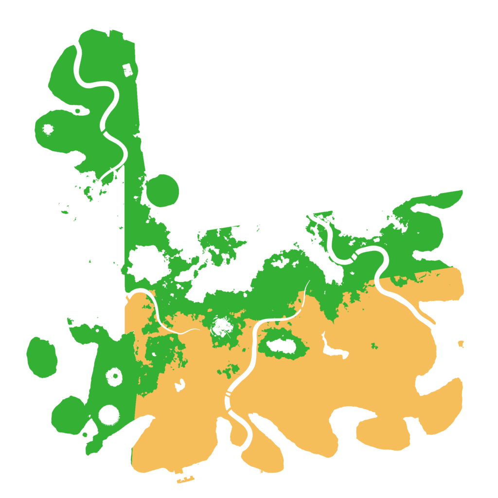Biome Rust Map: Procedural Map, Size: 4300, Seed: 1782620003