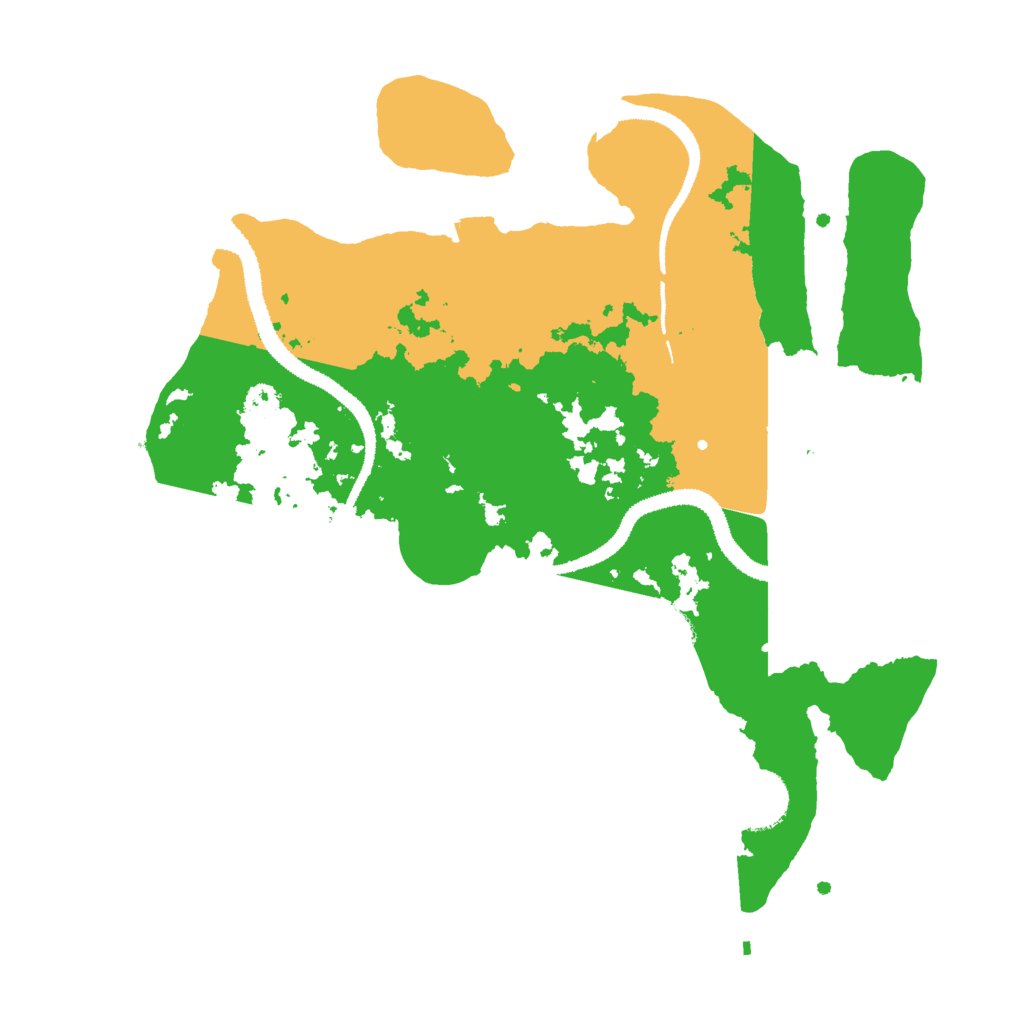Biome Rust Map: Procedural Map, Size: 3000, Seed: 1305837968