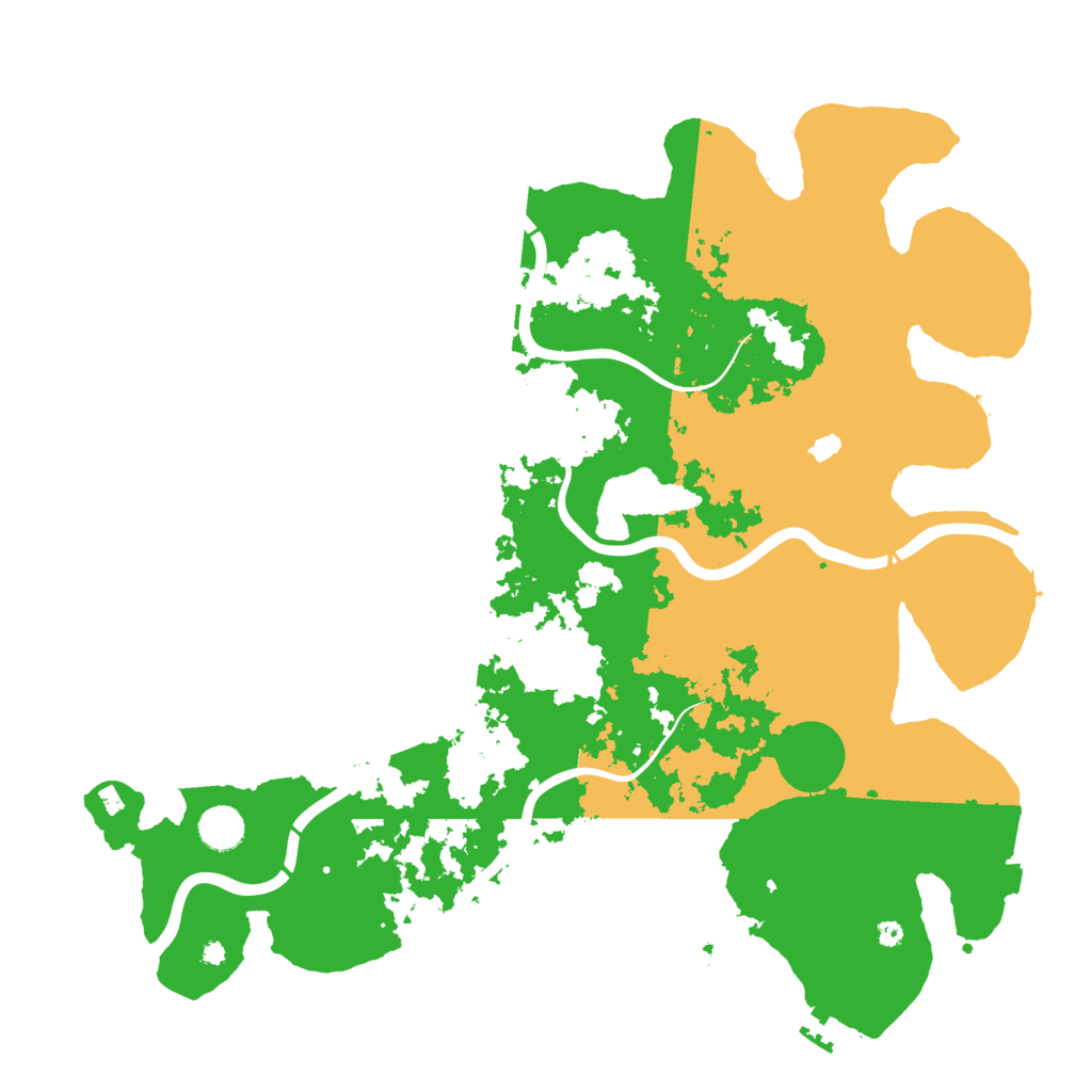 Biome Rust Map: Procedural Map, Size: 4250, Seed: 1237334826