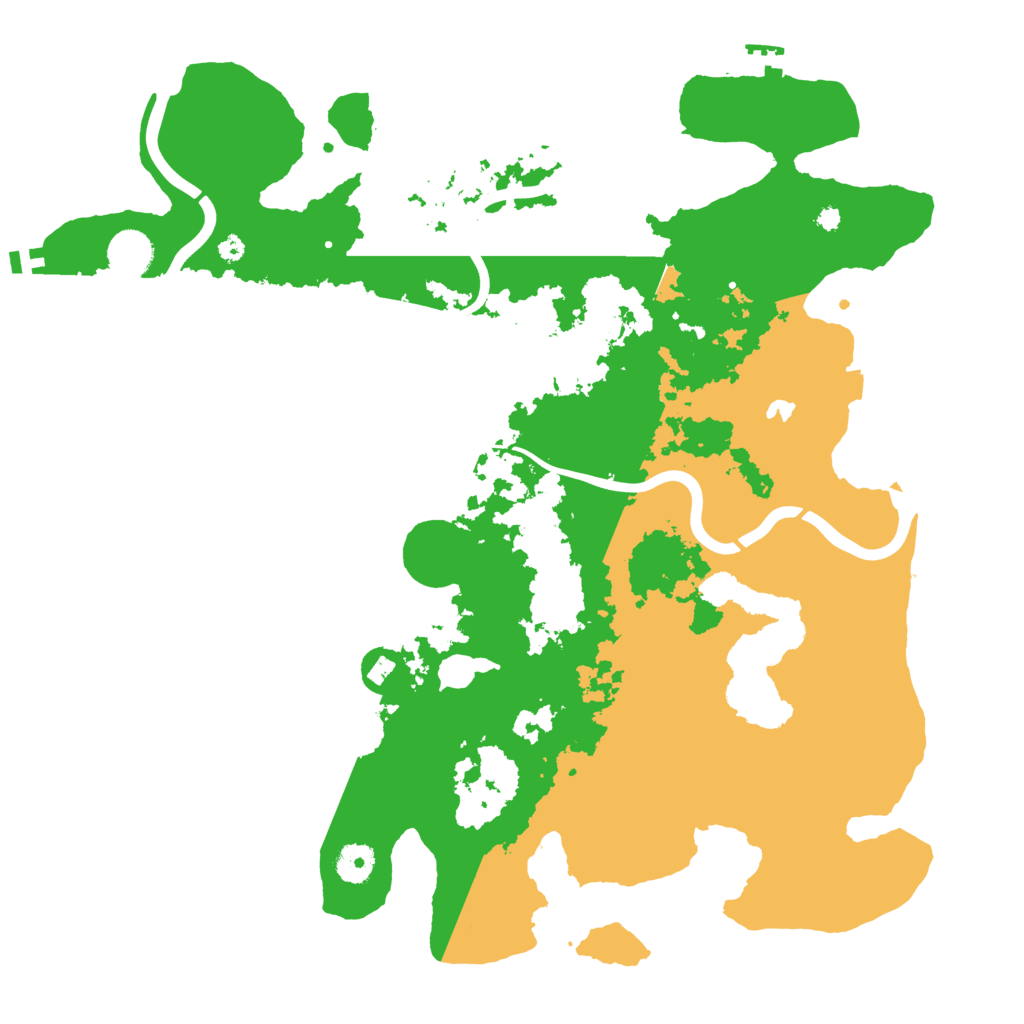 Biome Rust Map: Procedural Map, Size: 4000, Seed: 587778