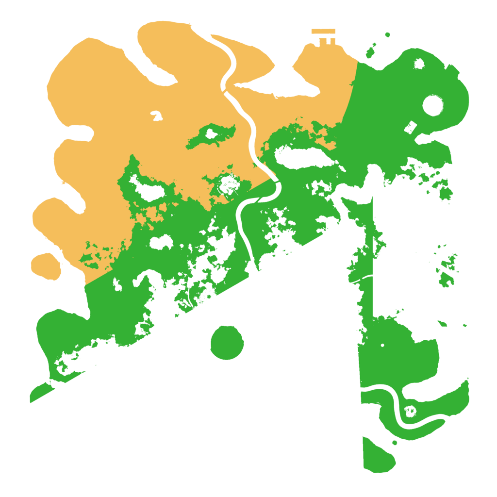 Biome Rust Map: Procedural Map, Size: 4250, Seed: 1946105241