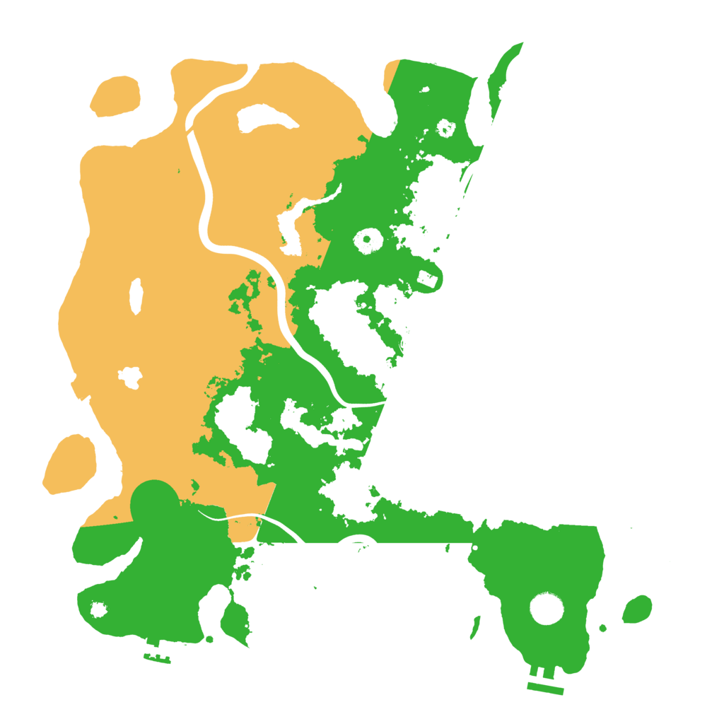 Biome Rust Map: Procedural Map, Size: 4000, Seed: 1274860631