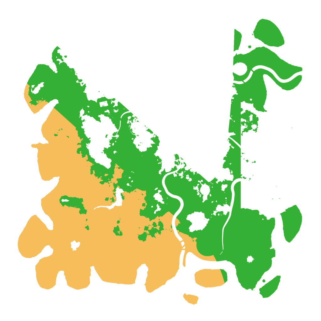 Biome Rust Map: Procedural Map, Size: 4300, Seed: 28717