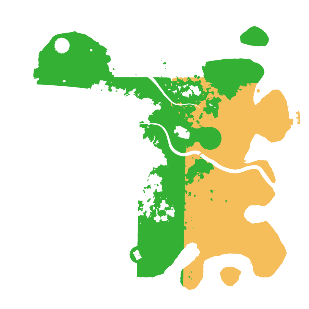 Biome Rust Map: Procedural Map, Size: 3600, Seed: 1534325319