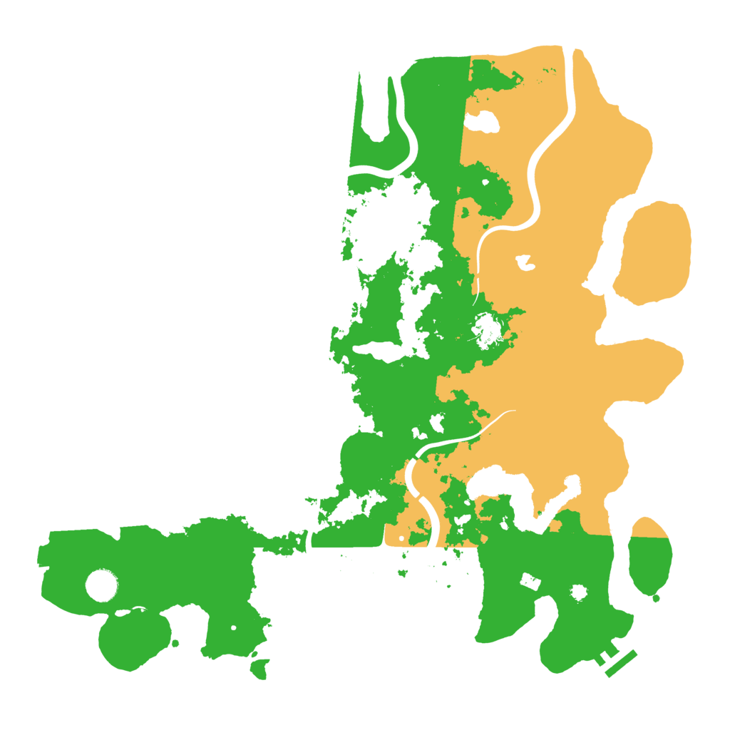 Biome Rust Map: Procedural Map, Size: 4000, Seed: 768894176