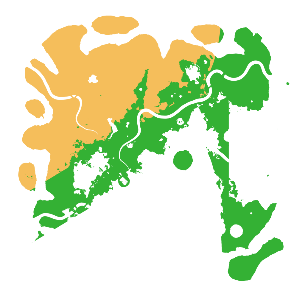 Biome Rust Map: Procedural Map, Size: 4250, Seed: 805602012